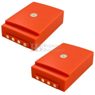 2 Bater�as para ABB-HBC FuB 05 XL | 6V 2.200 mAh